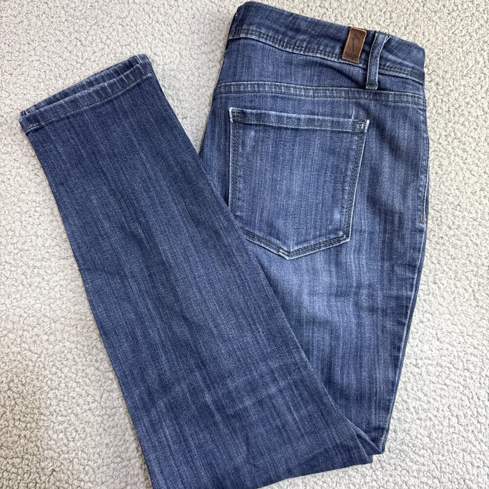 Simply Vera Vera Wang Jeans Womens 8S Blue Skinny Mid Rise Stretch Denim Cotton
